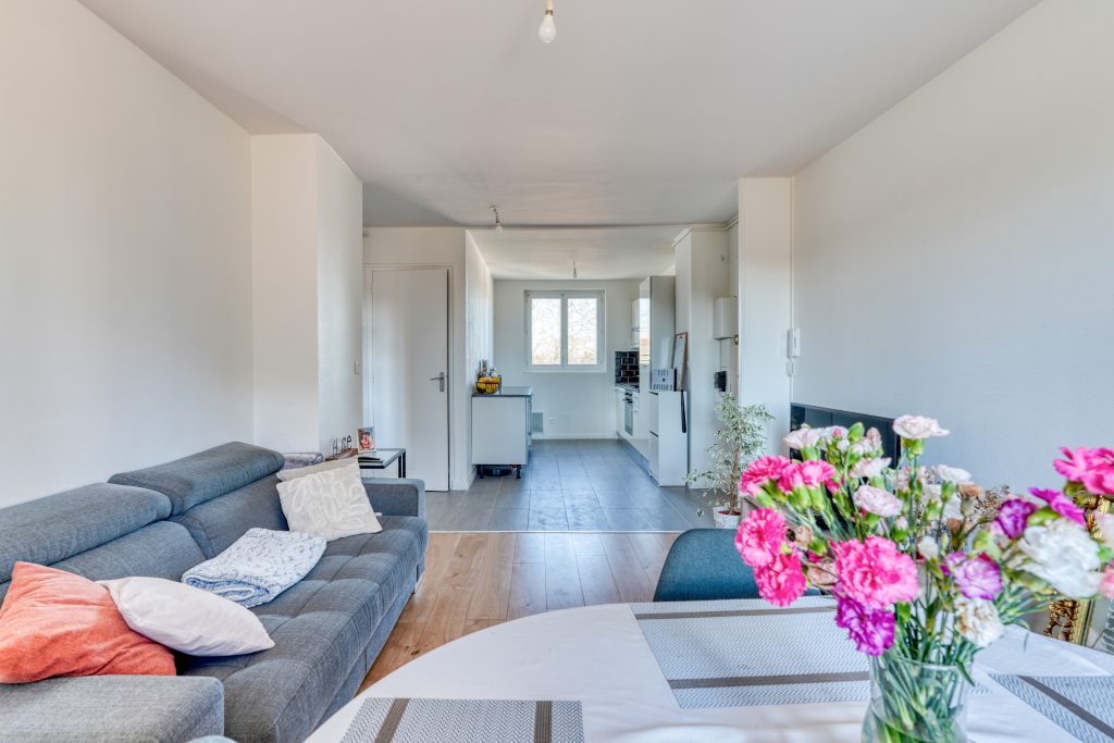Appartement T3 avec balcon et cave à Bourgoin Jallieu