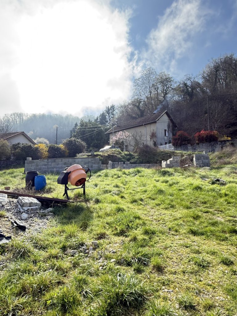 Terrain à bâtir, permis déposé et accepté
