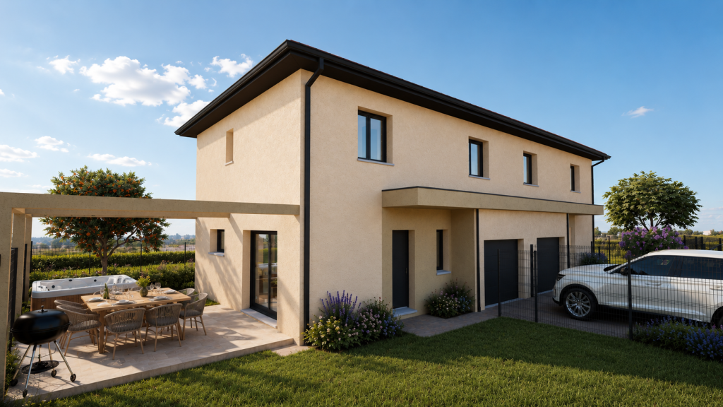 Villa 5 pièces, Tignieu-Village, secteur résidentiel