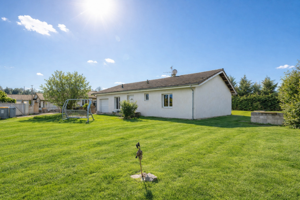 Maison de plain pied sur Chavagneux