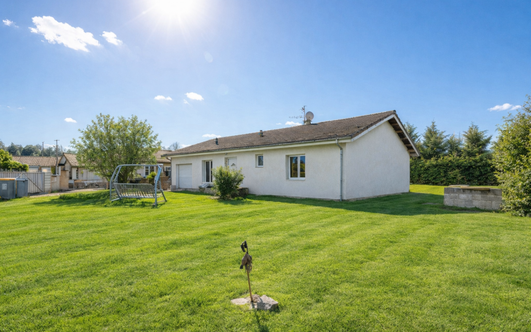 Maison de plain pied sur Chavagneux