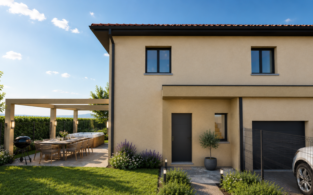 Villa 5 pièces, Tignieu-Village, secteur résidentiel